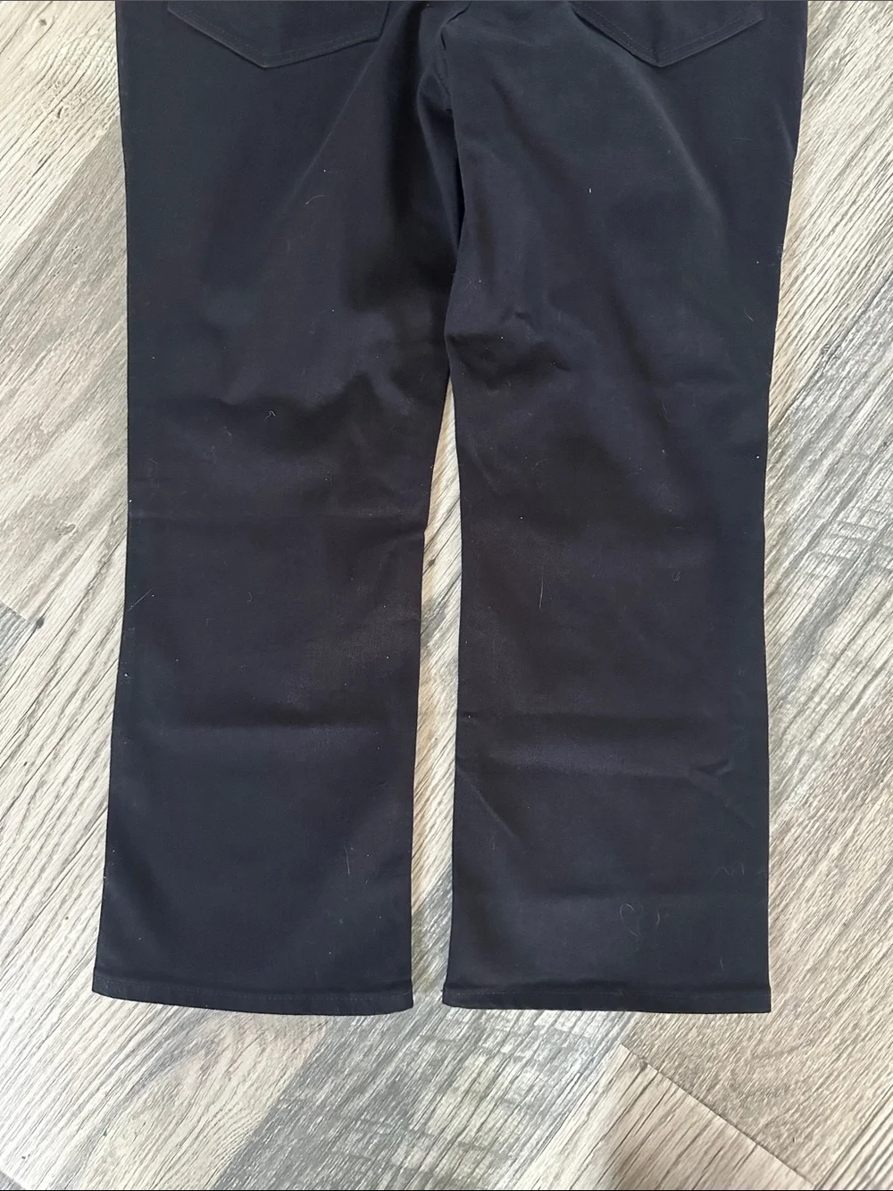 J Crew NWT mid-rise‎ flare crop all day stretch black womens  size 28P